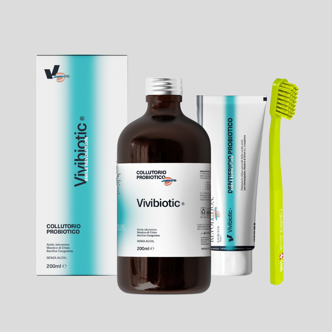 Kit Keto: Collutorio + Dentifricio + Spazzolino.