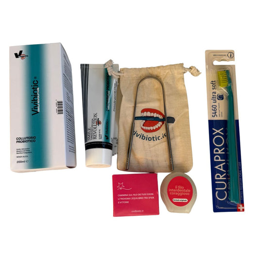 KIT STARTER TUTTO IL NECESSARIO PER UN SORRISO SANO.