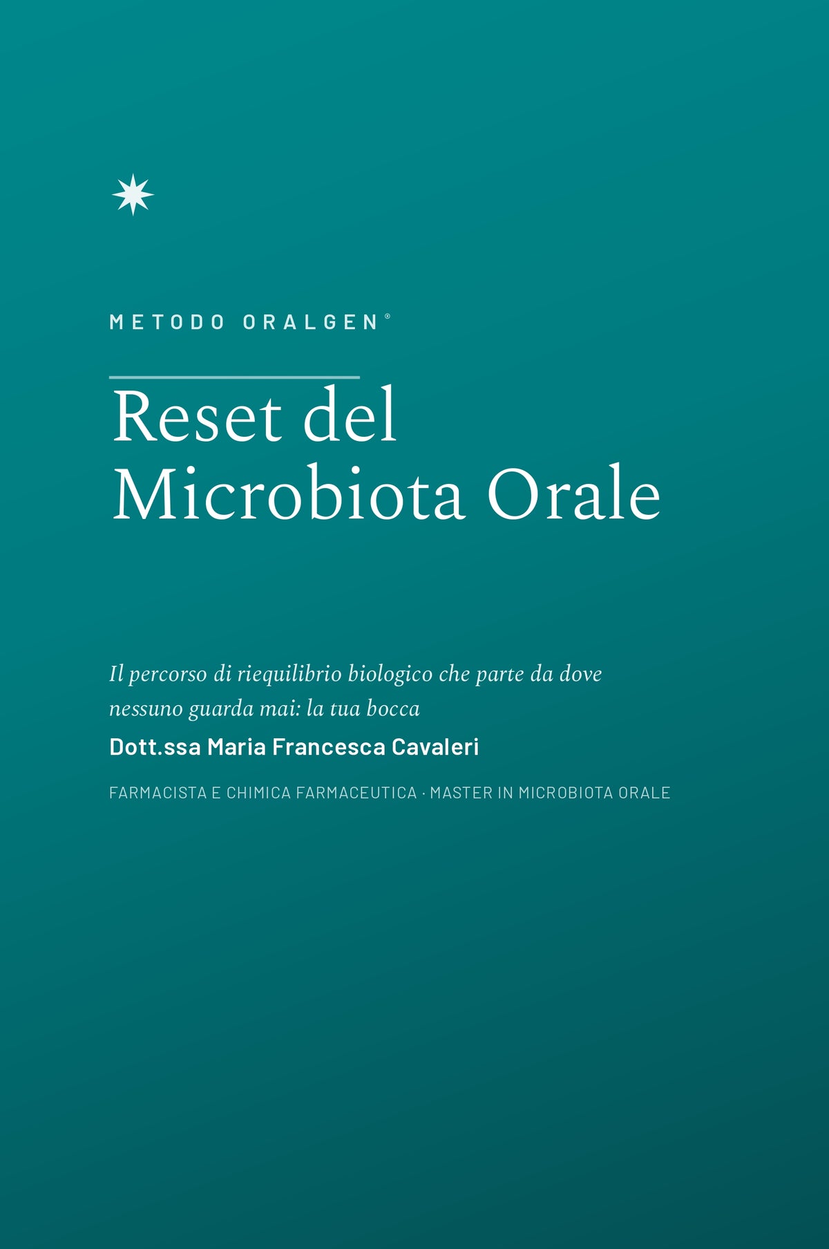 Ebook - Reset del Microbiota Orale